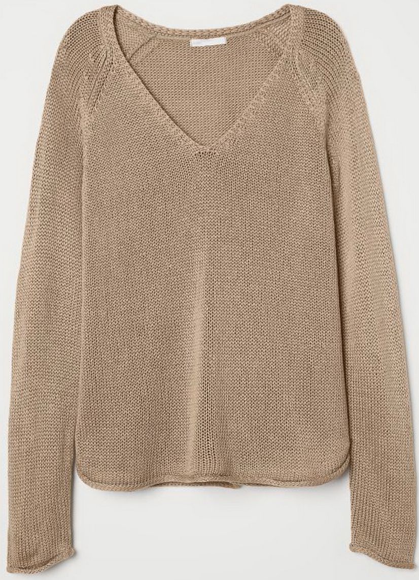

Пуловер H&M 0532578-8 L Бежевый