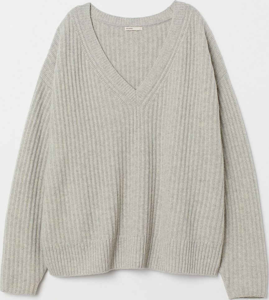 

Пуловер H&M 0686465-8  Серый, Пуловер H&M 0686465-8 S Серый
