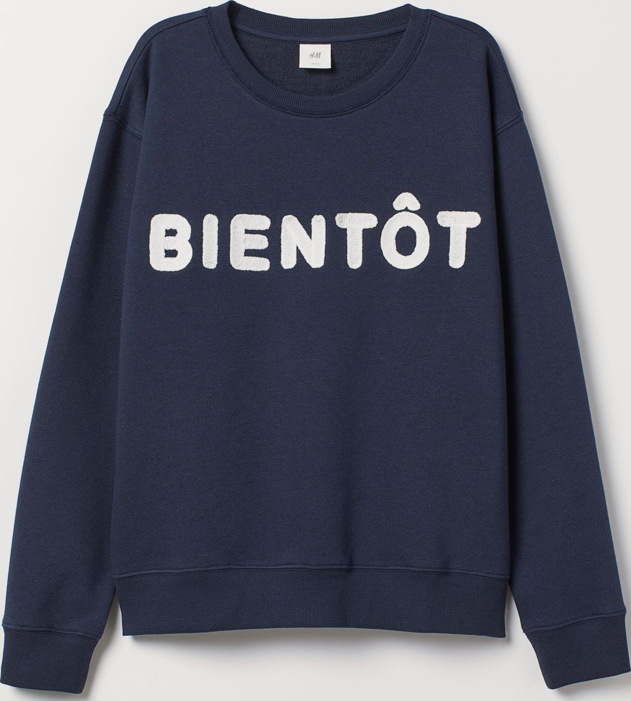 

Свитшот H&M 0742383-9 M Синий