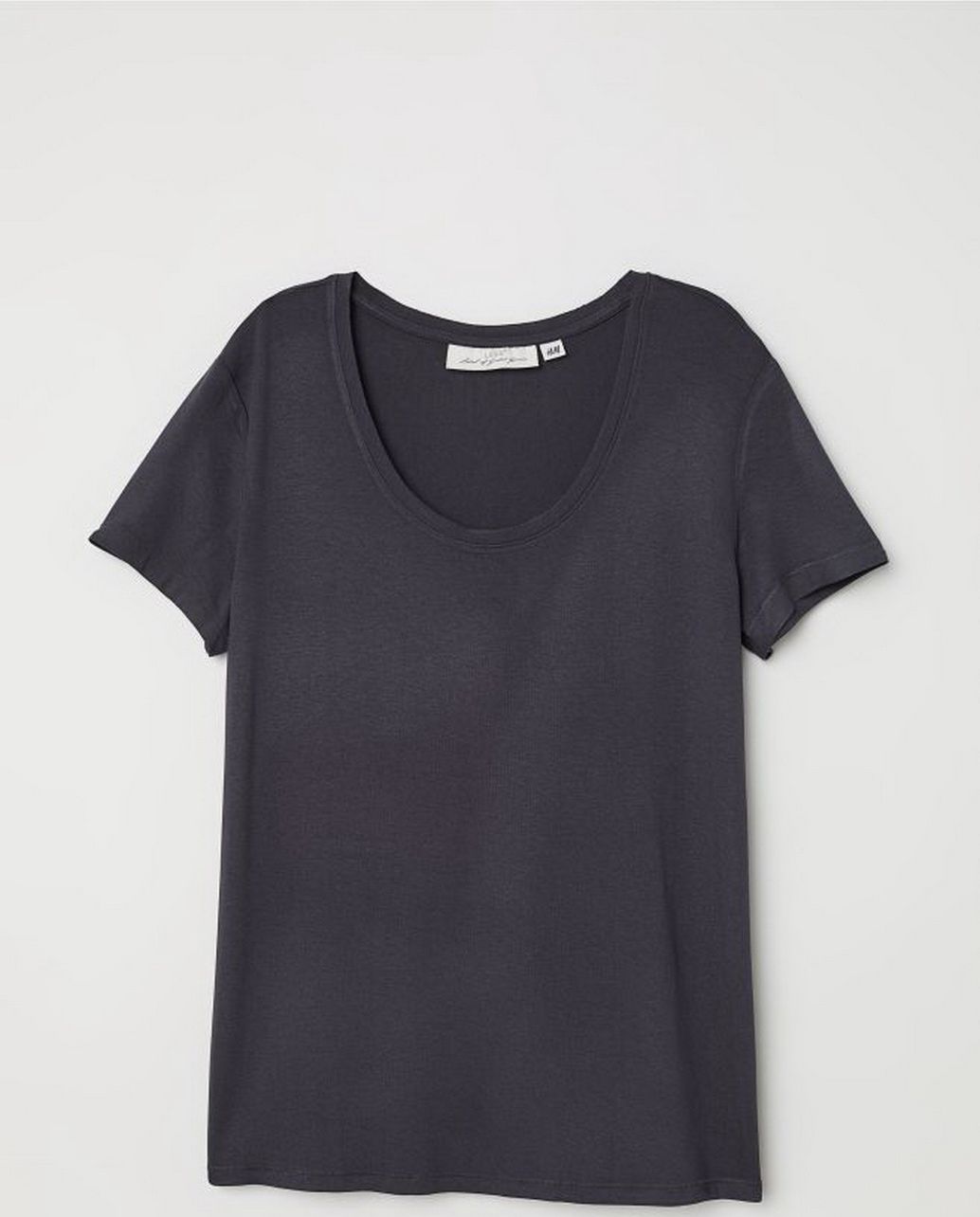 

Футболка H&M 0626410-7 L Графитовая