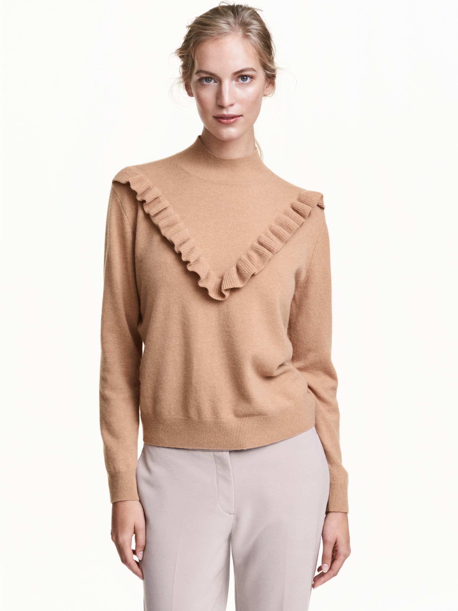 

Водолазка H&M 0441105-4  Кофейная, Водолазка H&M 0441105-4 S Кофейная