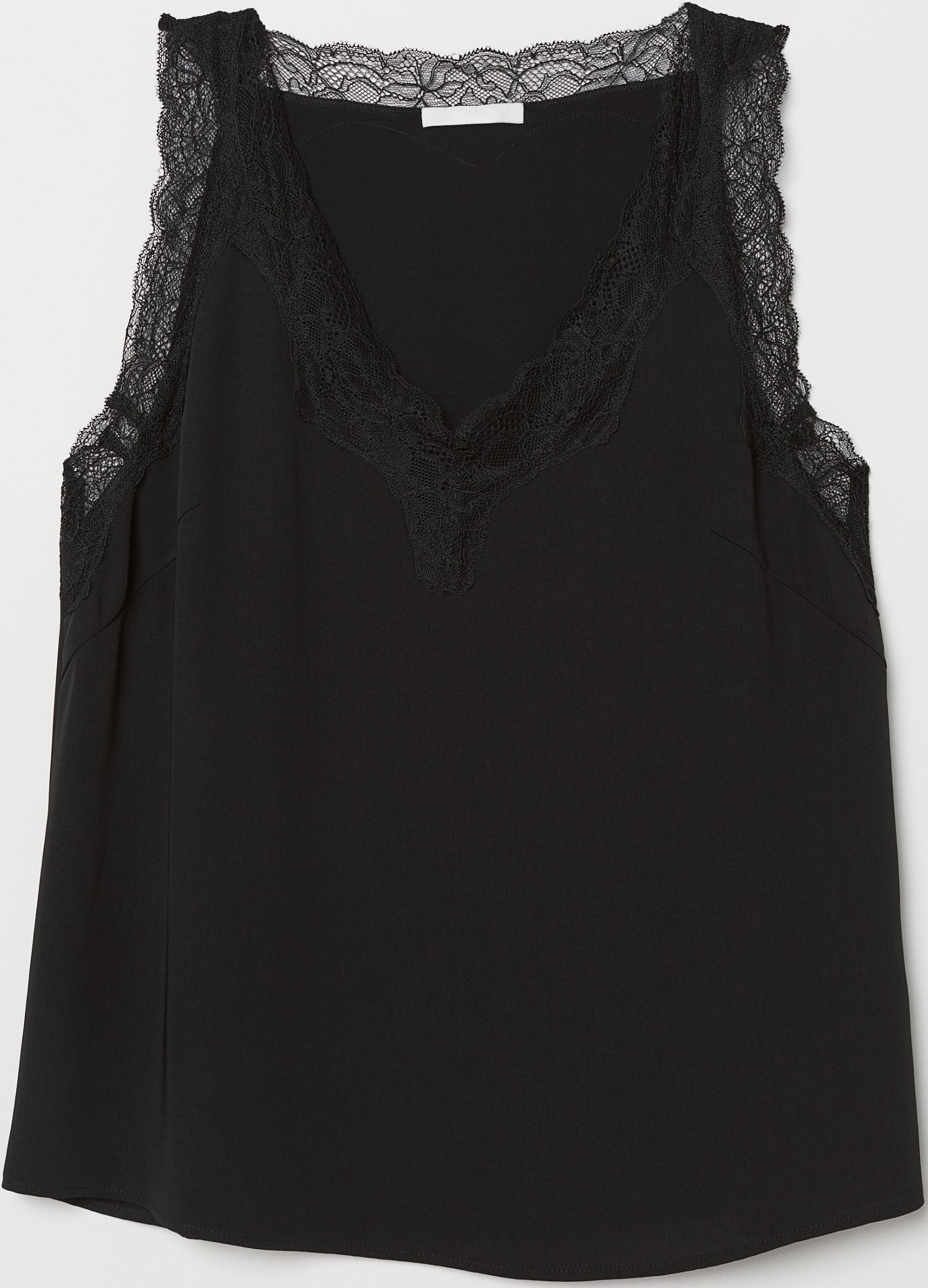 

Майка H&M 0712186-8  Черная, Майка H&M 0712186-8 36 Черная