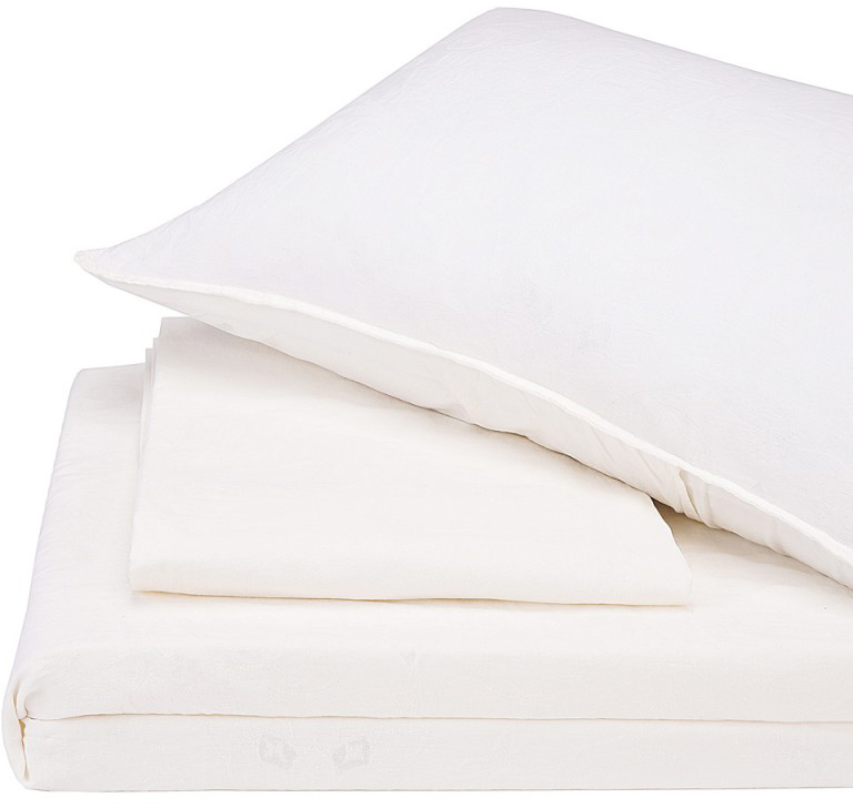 

Комплект постельного белья SoundSleep Stonewash Jakard Snow White 160х220х2