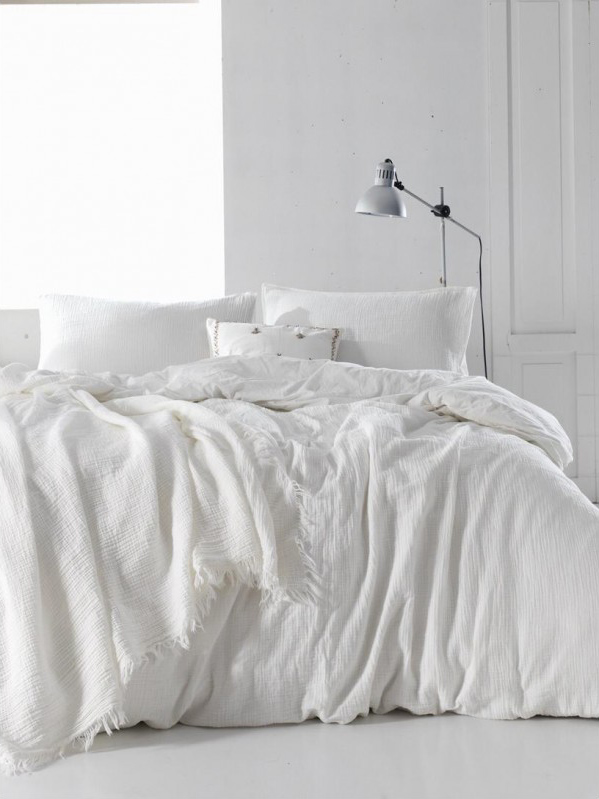 

Комплект постельного белья SoundSleep Muslin White 160х220