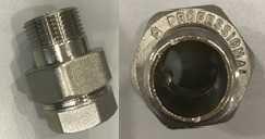 

Сгон американка прямая PROFESSIONAL 2" НИКЕЛЬ QP160 (000005132)