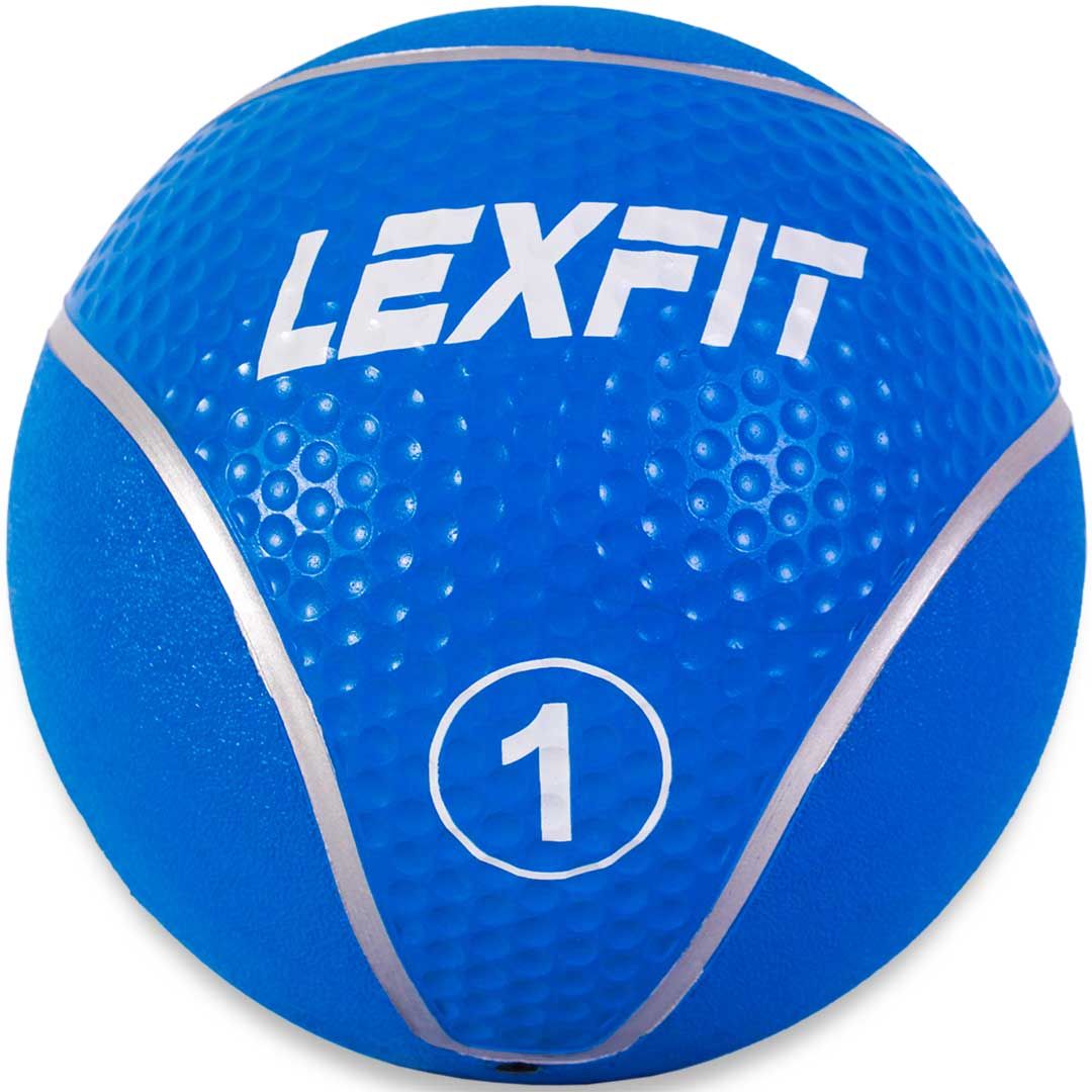 

Медбол LEXFIT 1 кг Синий