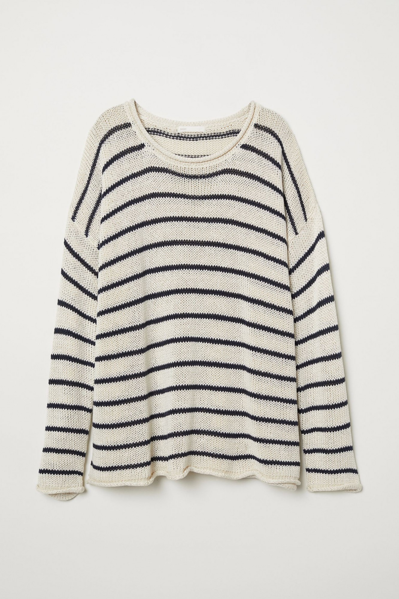

Свитер H&M S белый в полоску 6102748RP21