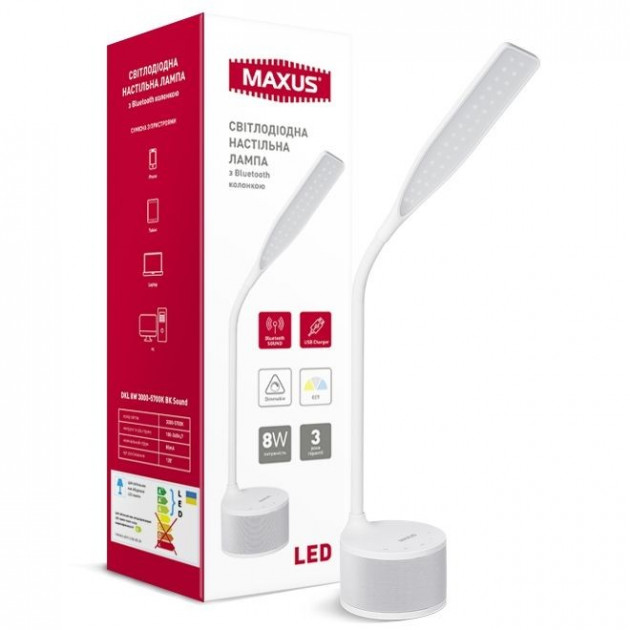 

Настольная лампа Maxus Dkl 1-MAX-DKL-001-04