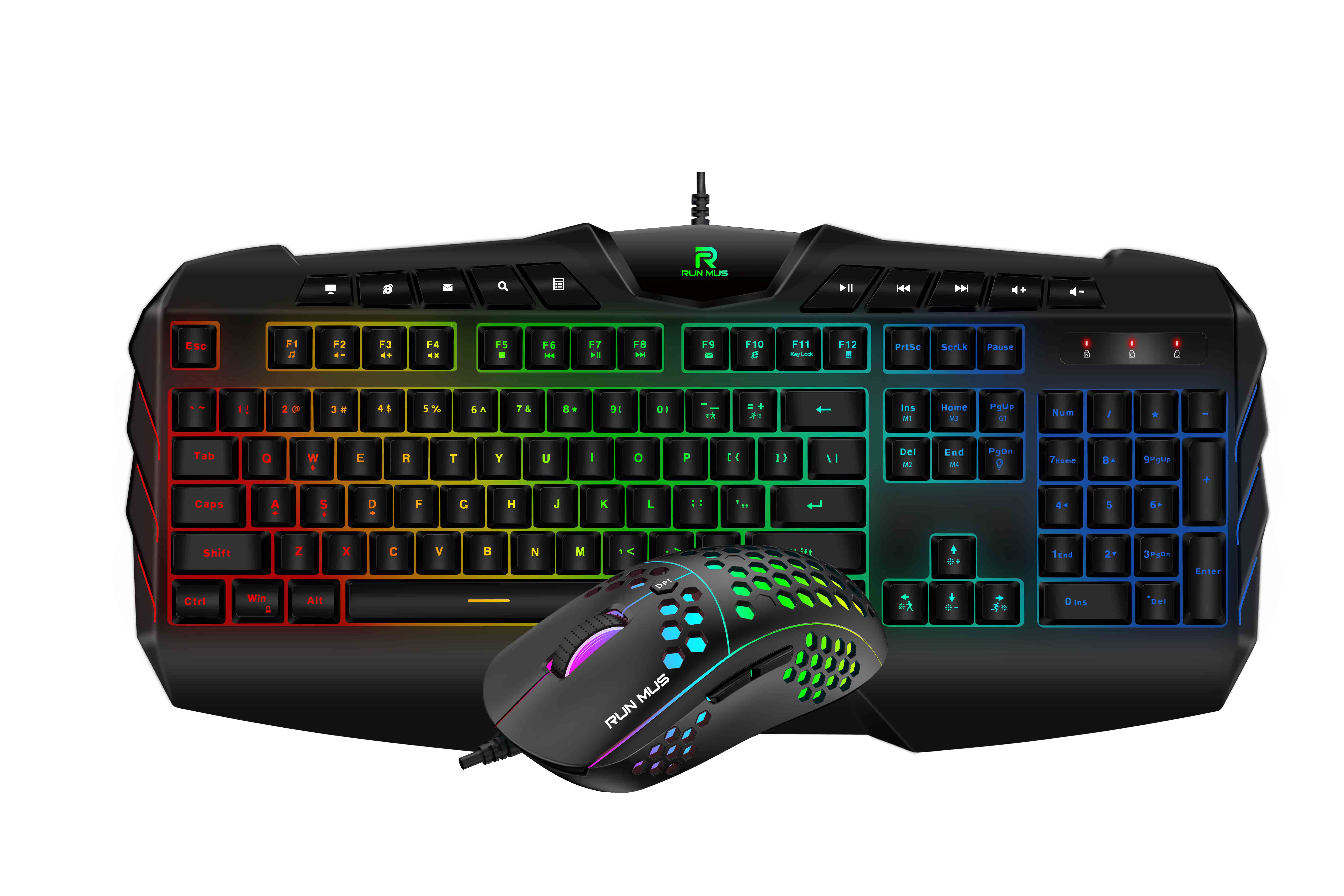 

Комплект игровой проводной ONIKUMA Gaming Combo 2-in1 RUN MUS G20 +CW903 (Keyboard ENG раскладка/Mouse) Black