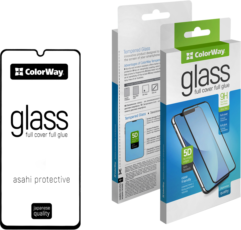 

Защитное стекло ColorWay для Samsung Galaxy A41 Black (CW-GSFGSGA415-BK)