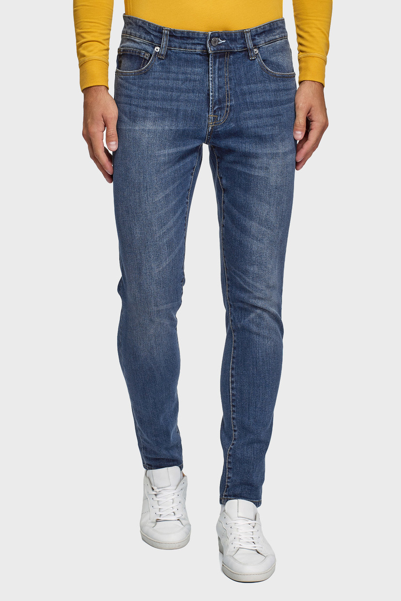 

Мужские синие джинсы Oodji 36-32 6L160005M/45068/7500W