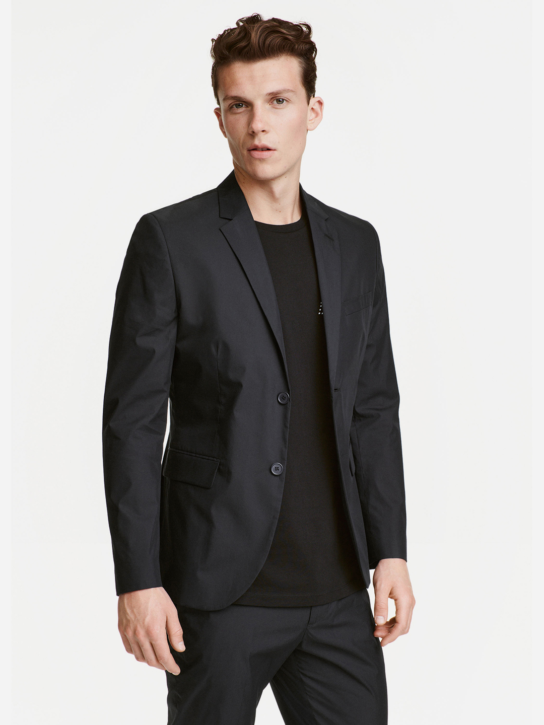 

Пиджак H&M 0391701-01  Черный, Пиджак H&M 0391701-01 56 Черный