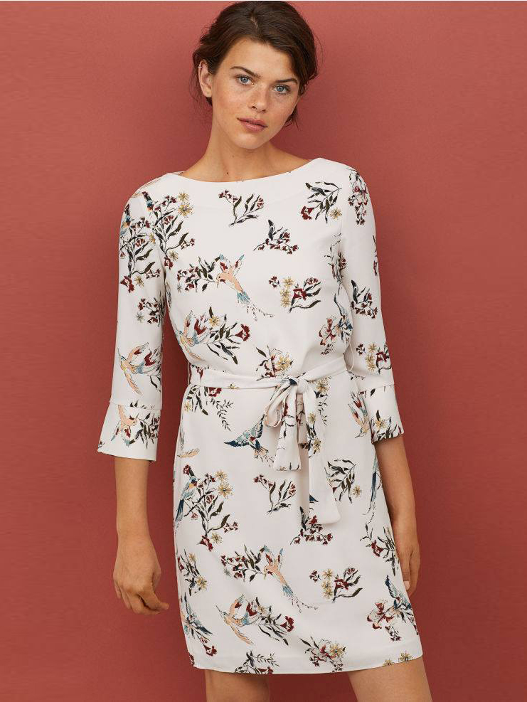 

Платье H&M 0649397-8 46 Белое