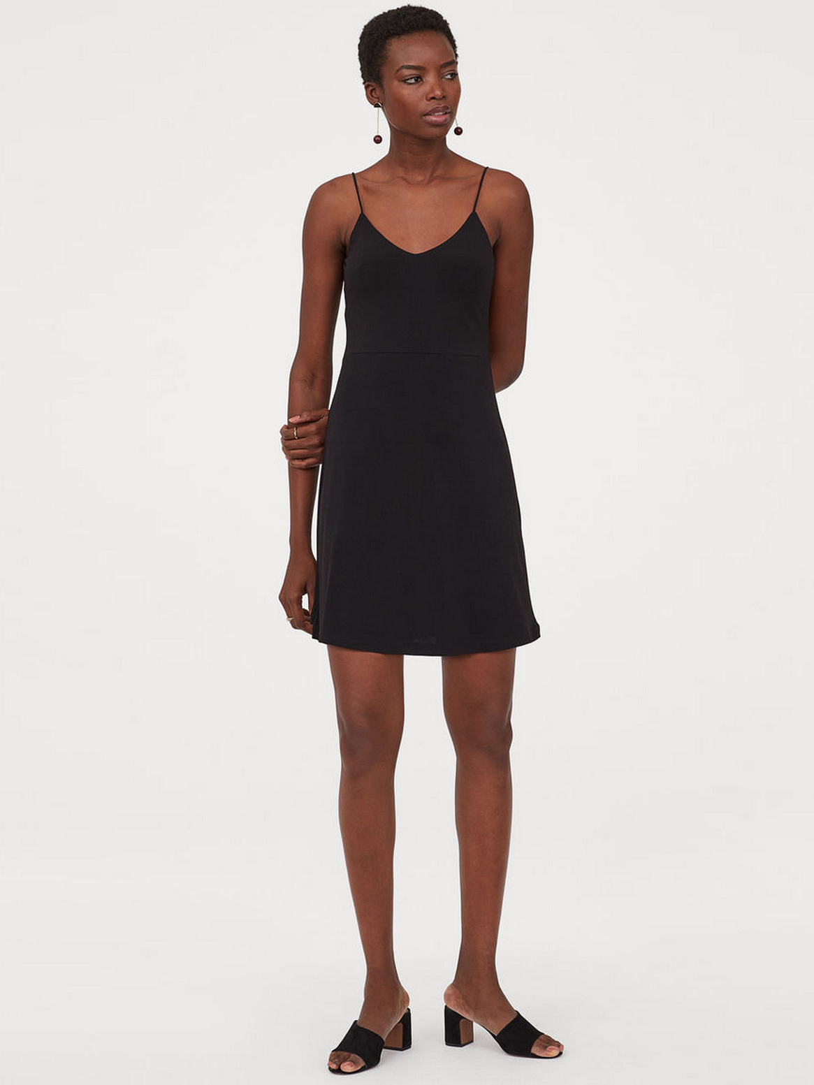 

Платье H&M 0765994-0 L Черное