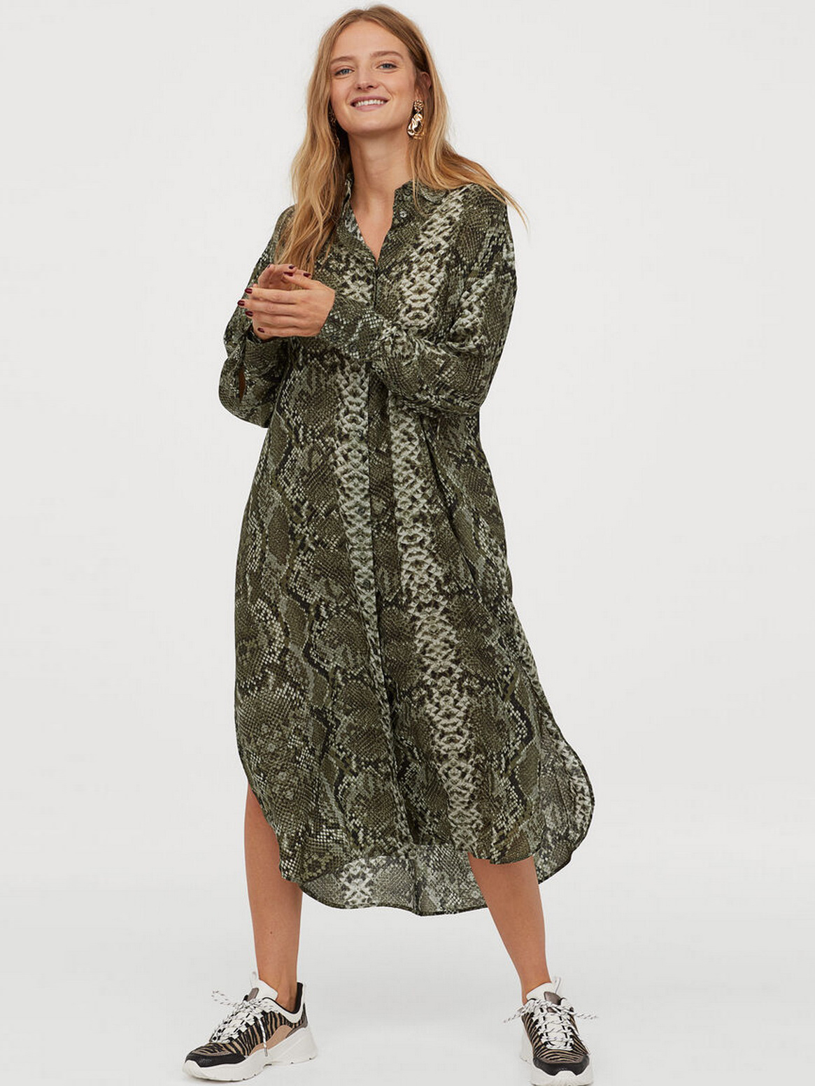 

Платье H&M 0828830-0 M Зеленое