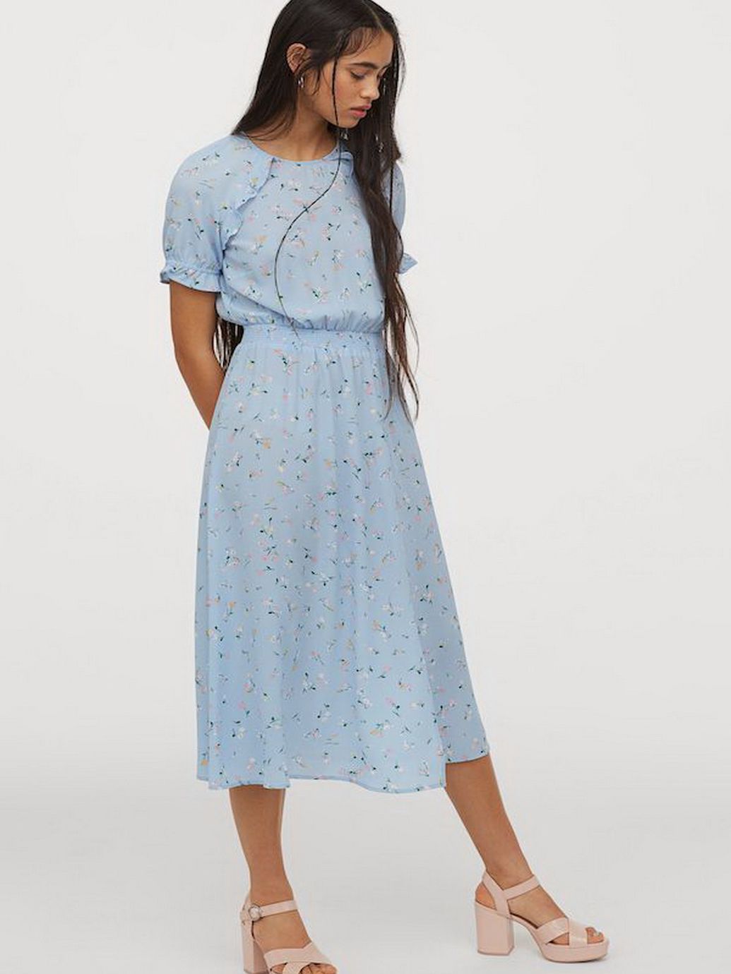 

Платье H&M 0849938-1 36 Голубое