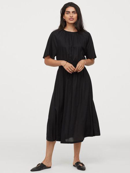 

Платье H& 0852374-1  Черное, Платье H&M 0852374-1 M Черное