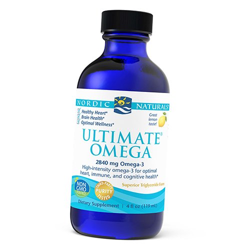 

Ultimate Omega Liquid Nordic Naturals 119мл Лимон (67352024)