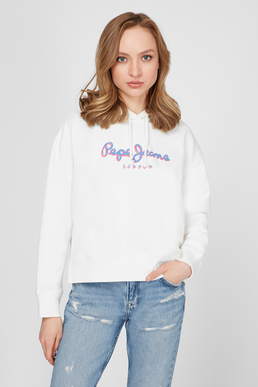 

Женское белое худи BRIGITTE Pepe Jeans S PL581082