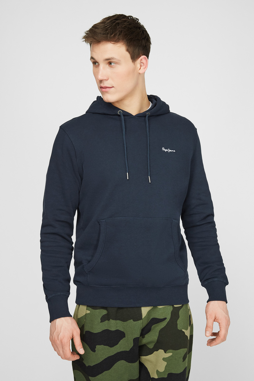

Мужское темно-синее худи Pepe Jeans L PM581894