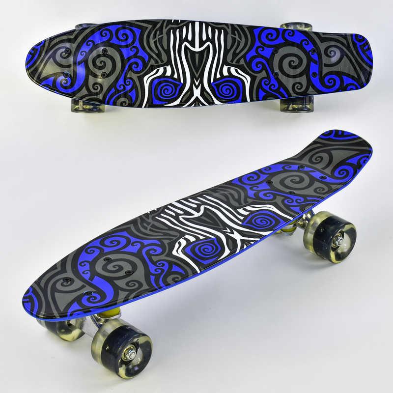 

Скейт Пенни борд F 6510 Best Board Колеса светятся