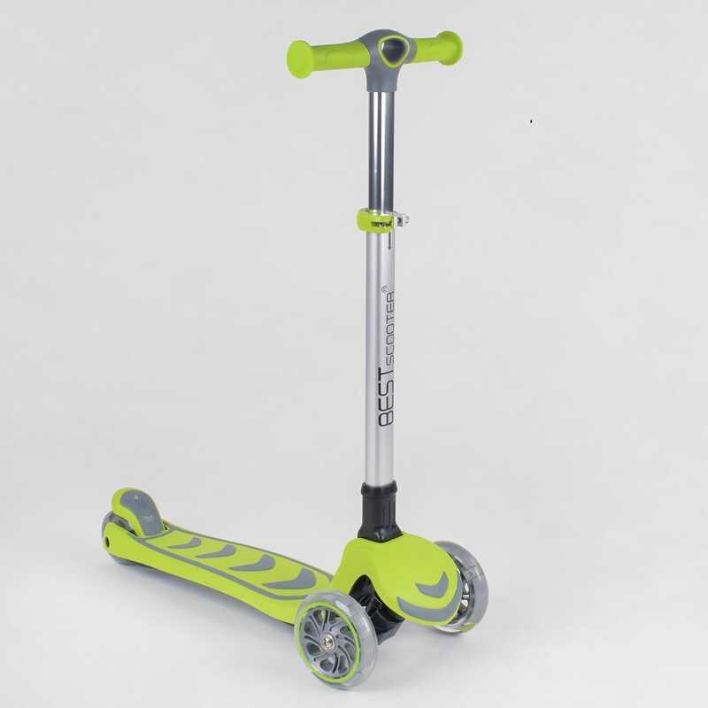 

Самокат трехколесный 46987 Best Scooter, Салатовый