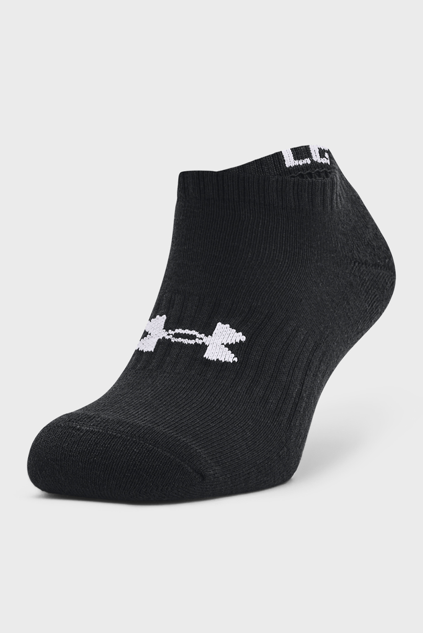 

Черные носки UA Core No Show (3 пары) Under Armour  1363241-001, Черные носки UA Core No Show (3 пары) Under Armour XL 1363241-001