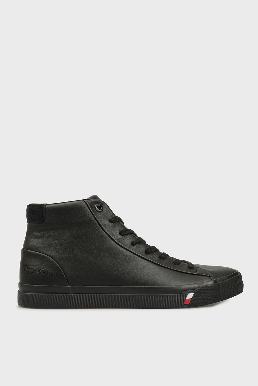 

Мужские черные хайтопы Tommy Hilfiger 41 FM0FM03656
