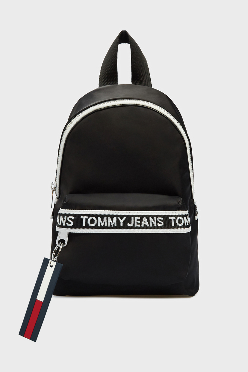 

Женский черный рюкзак TJW MINI LOGO TAPE Tommy Hilfiger OS AW0AW09734