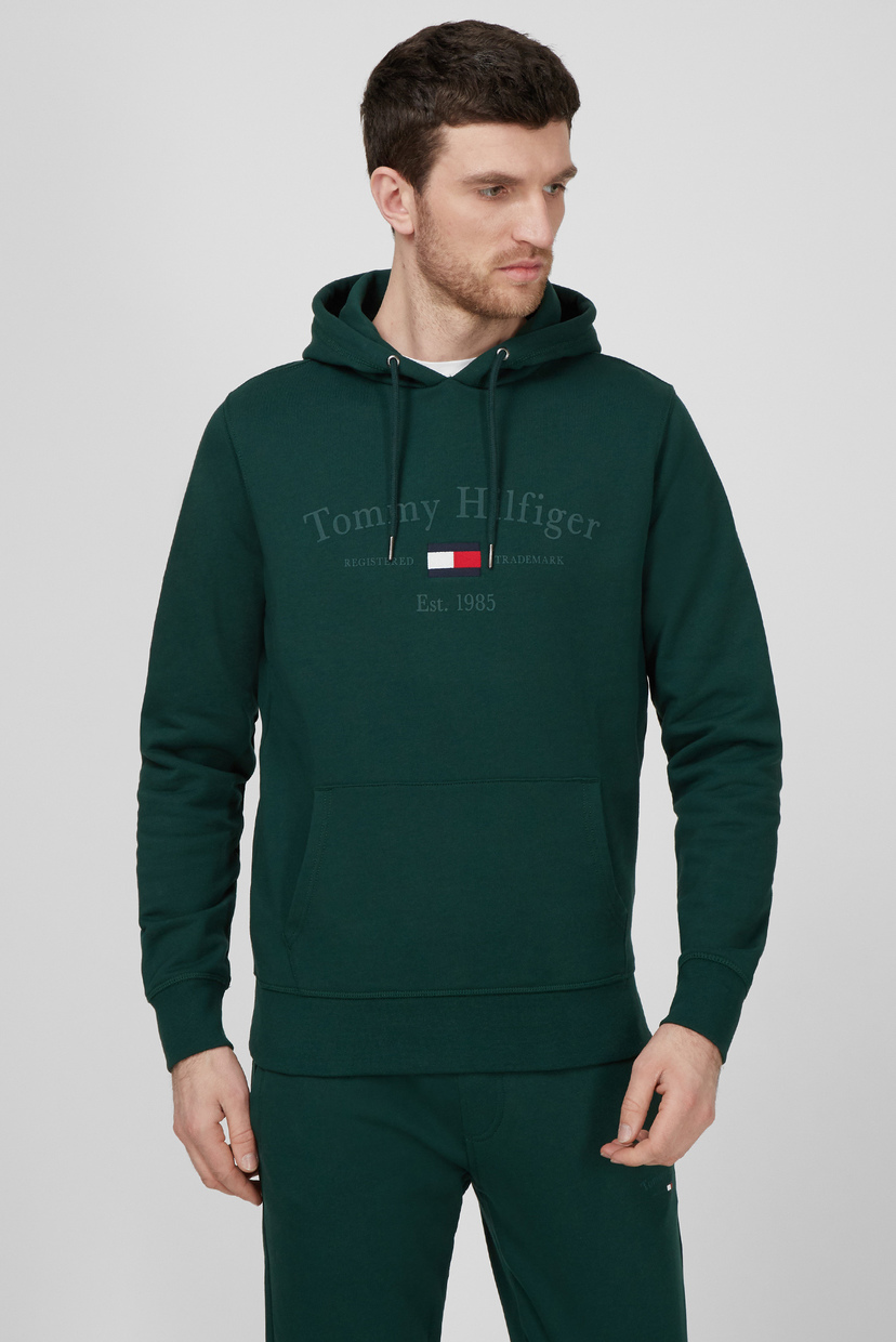 

Мужское зеленое худи Tommy Hilfiger S MW0MW19329