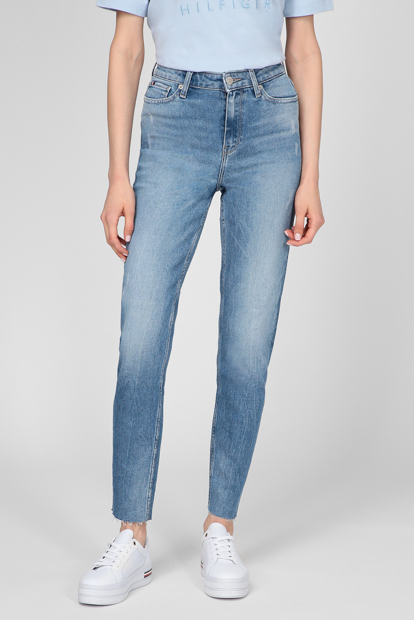 

Женские синие джинсы GRAMERCY TAPERED HW A LAY Tommy Hilfiger 26-32 WW0WW30218
