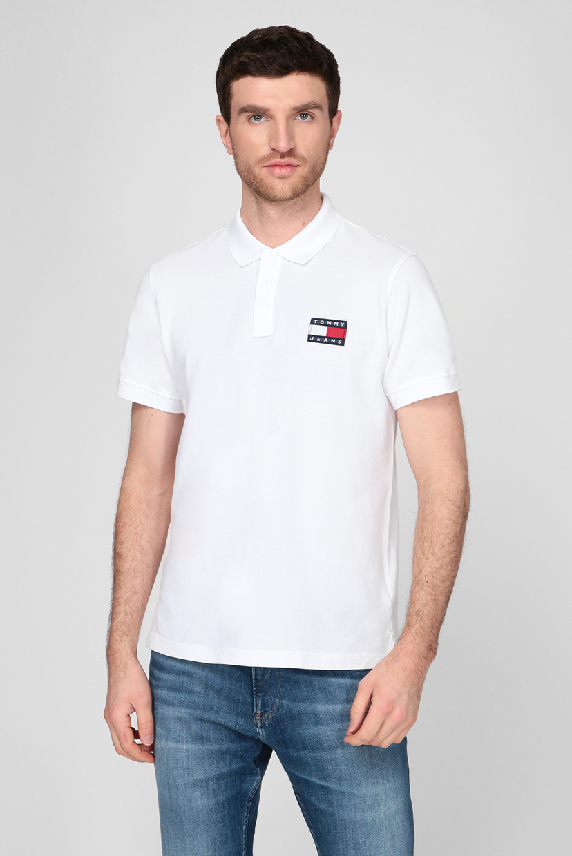 

Мужская белая футболка TJM TOMMY BADGE LIGHTWEIGHT Tommy Hilfiger L DM0DM10327
