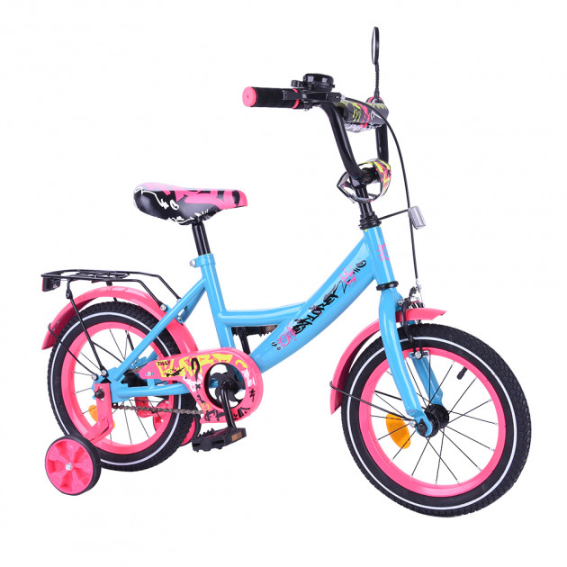 

Велосипед EXPLORER 14" T-214111 blue/pink