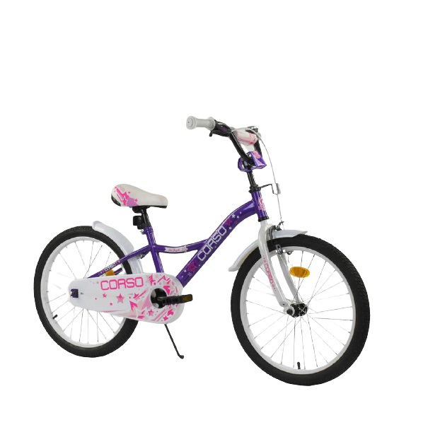 

Велосипед 20" дюймов 2-х колёсный "CORSO" ФИОЛЕТОВЫЙ S-40471