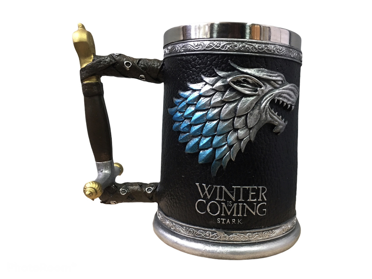 

Кружка Готика 3D Игра Престолов Winter Is Coming Stark Targaryen Дом Старк 600 мл