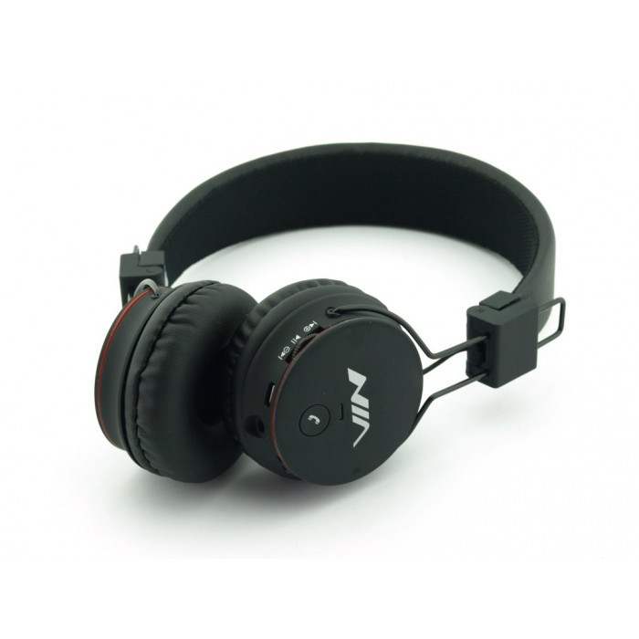

Беспроводные Bluetooth Наушники с MP3 плеером NIA-X2 Радио блютуз Чёрные (IM)
