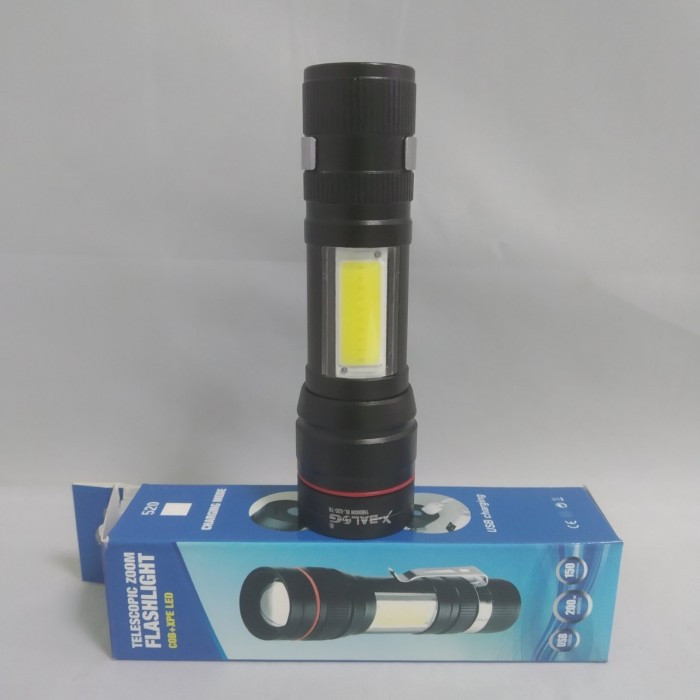 

Тактический фонарь POLICE BL 520 Q5 99000W фонарик 300 Lumen USB (IM)