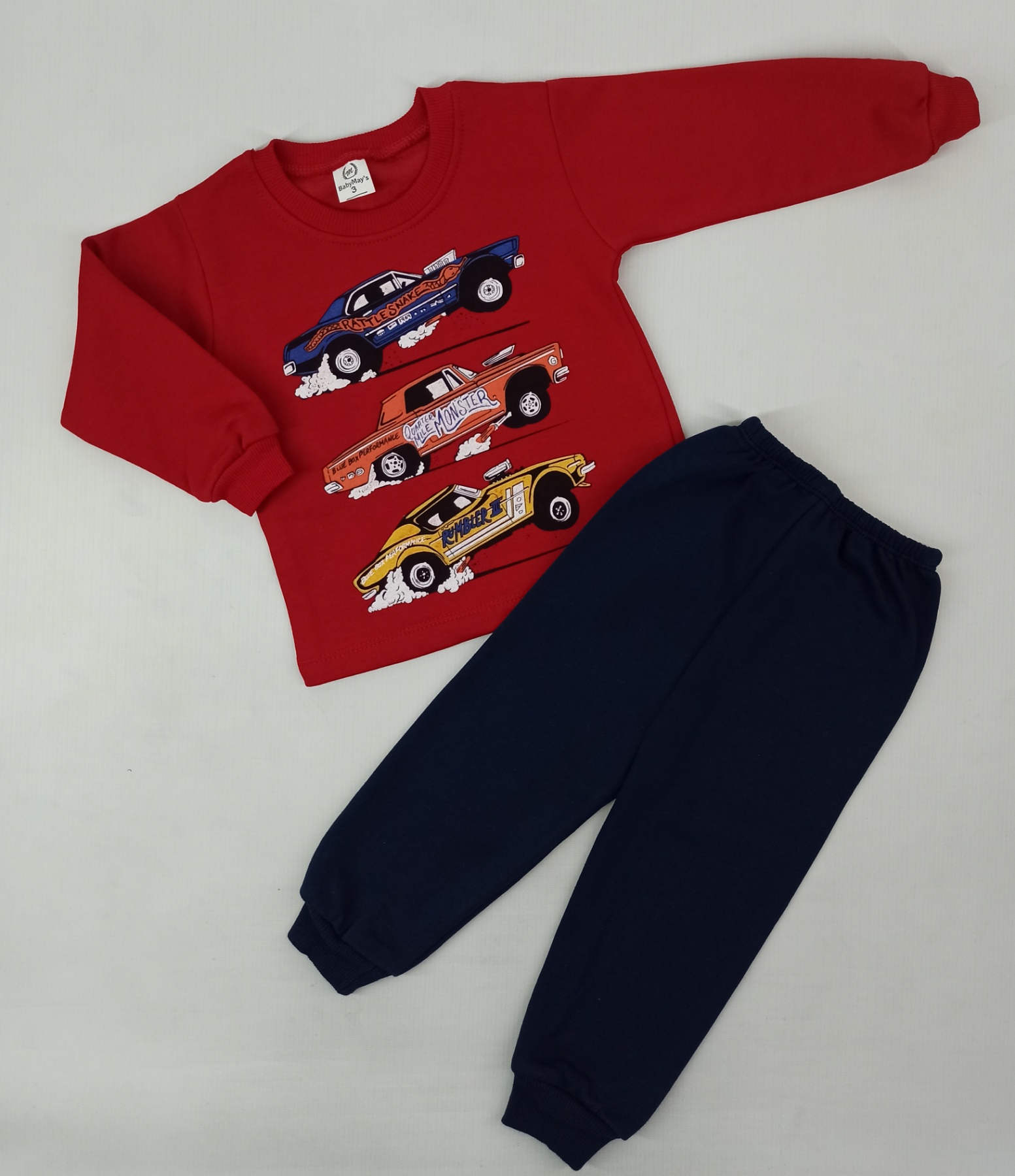 

Спортивный костюм BabyMays 19501 98см(р) сине-красный