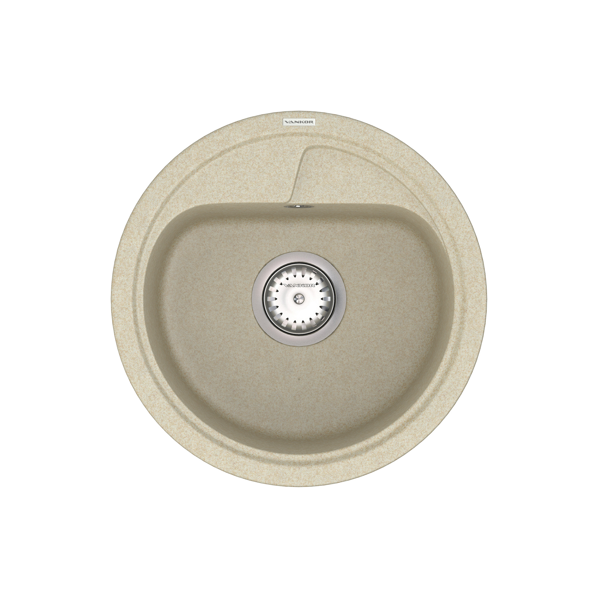 

Мойка Кухонная Vankor Polo Pmr 01.44 Beige + Сифон Vankor