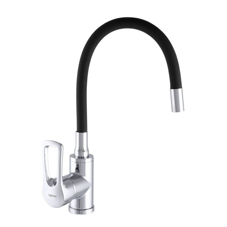 

Смеситель Для Кухни Zerix Sar 181 Reflector Black Zx2771