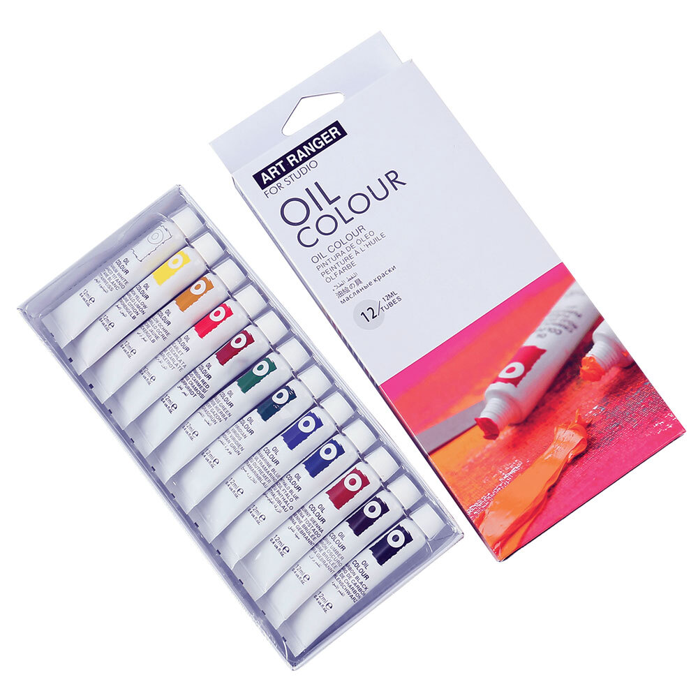 

Масляные краски Oil colour Набор 12 цветов Art Rangers