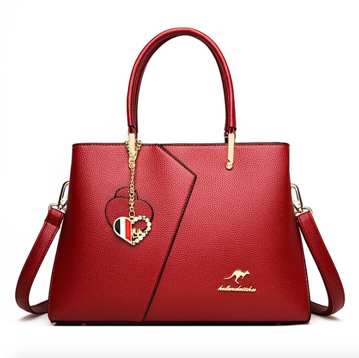 

Женская сумка экокожа Helan Daishu Trend Красная