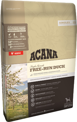 Сухой гипоаллергенный корм для собак всех пород ACANA Free-Run Duck 2 кг