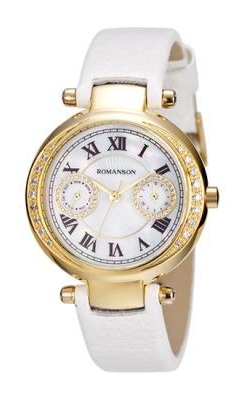 

Часы ROMANSON RL6A18QLWGM1C4 (RL6A18QLGD WH)