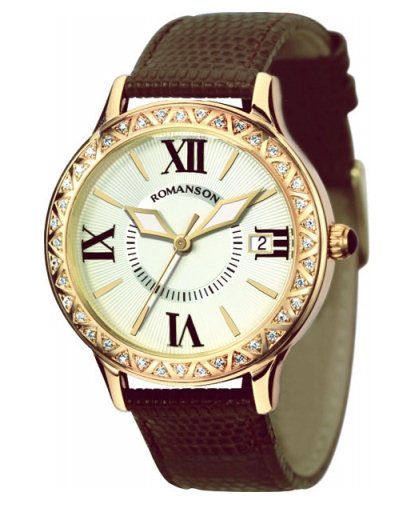 

Часы ROMANSON RL1222QL1GA18G (RL1222QLGD WH)-K