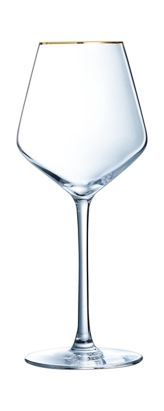 

Бокал для красного вина Cristal d`arques Eclat ultime bord or P7630