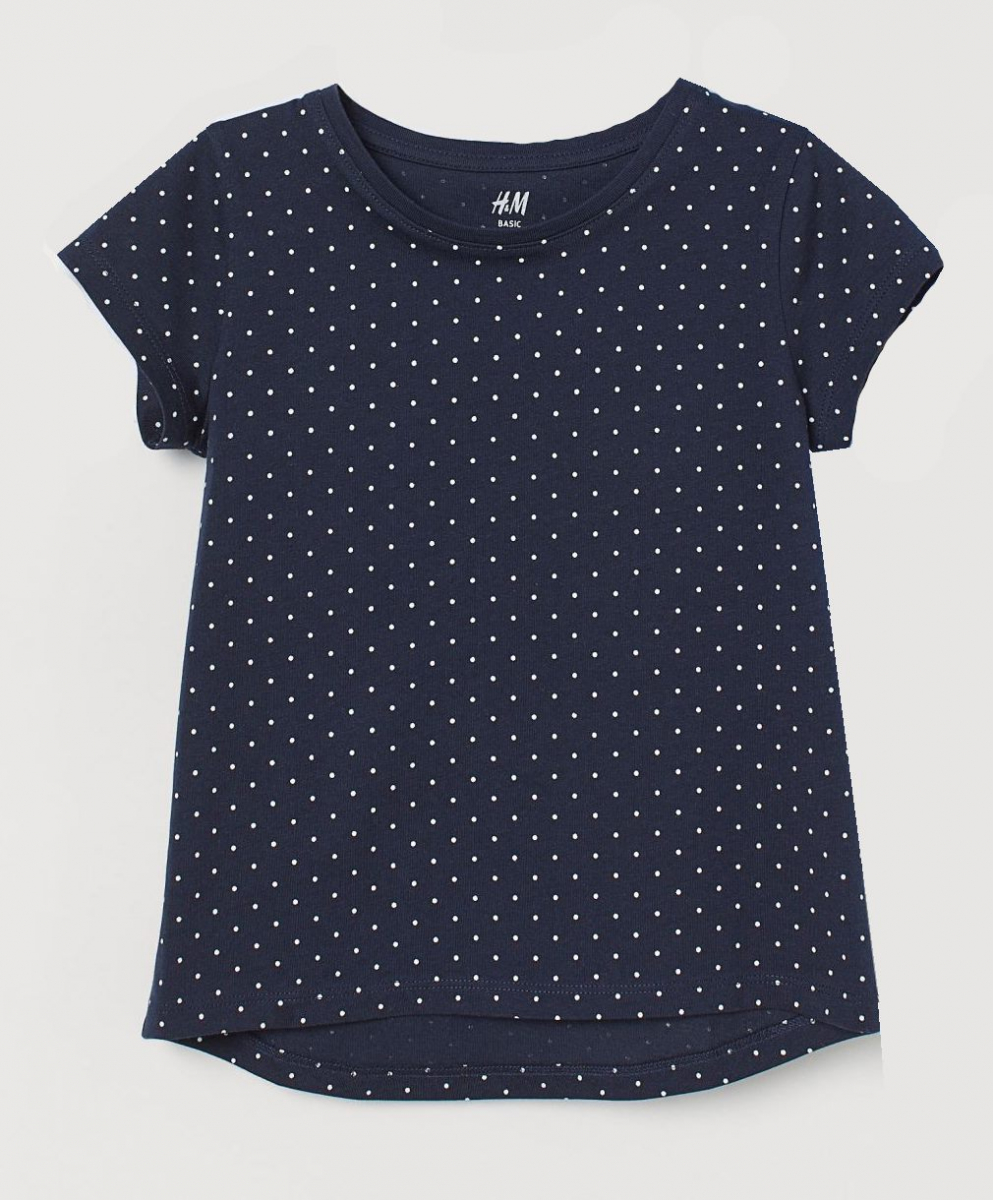 

Футболка H&M 0753209003 122-128 СМ Синий 63800