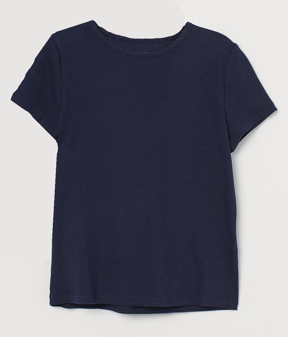 

Футболка для девочки H&M 0854229002 122-128 СМ Темно-синий 63799