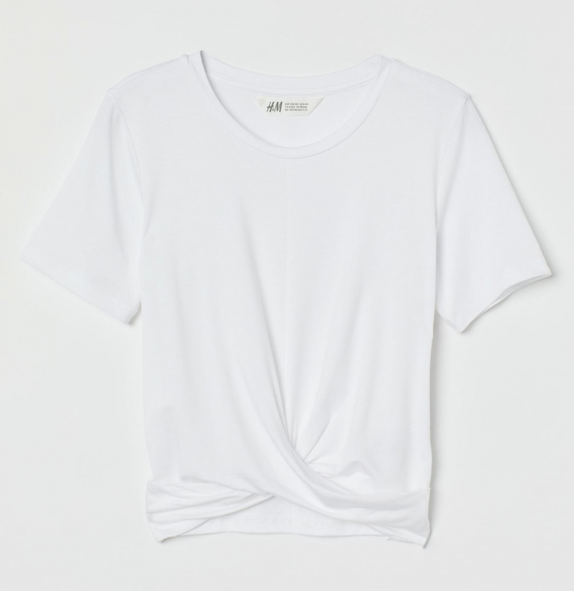 

Футболка H&M 0856775001 146-152 СМ Белый 63787