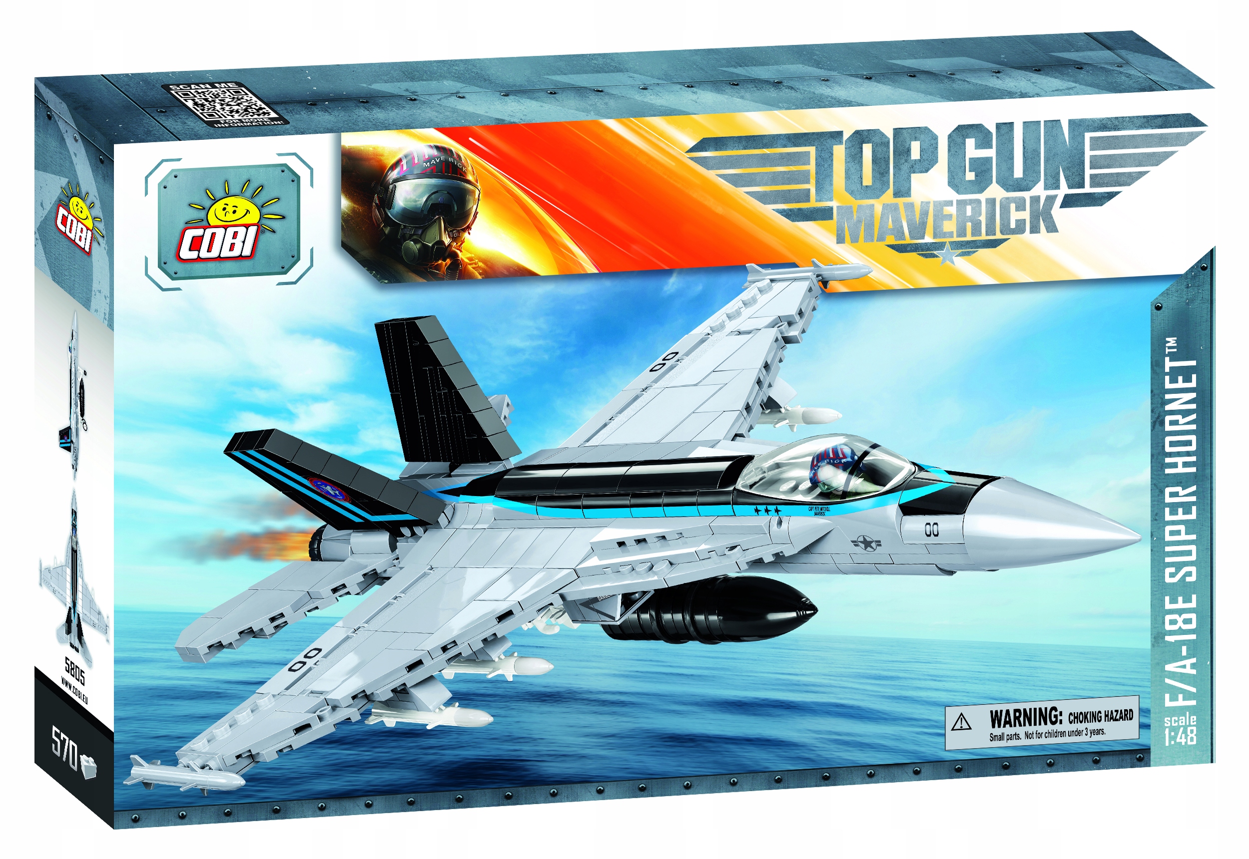 

Конструктор дитячий COBI 5805 літак F/A-18E SUPER HORNET 570 елементів
